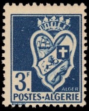 ARGELIA 144 - Escudo de Argel "Con Nombre de Grabador" (pb69197)