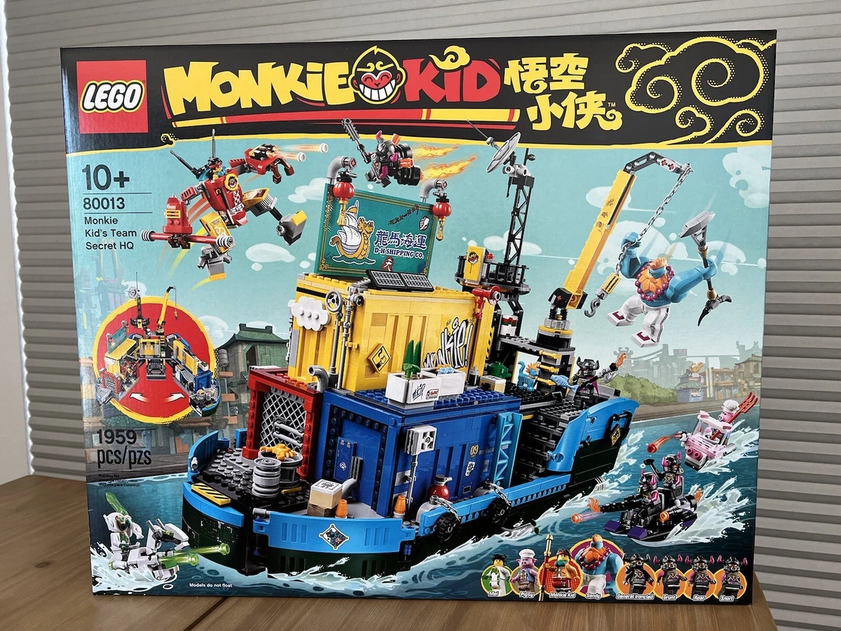 LEGO MONKIE KID Monkie Kid s Team Secret HQ 80013 BRAND NEW SEALED In Box