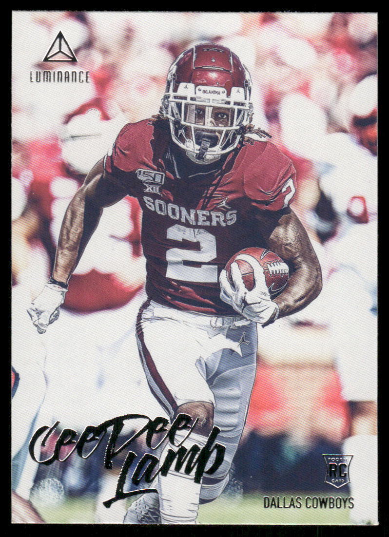 2020 Panini Luminance #105 CeeDee Lamb