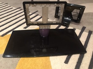 tv ständer schwarz hochglanz