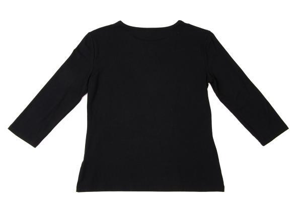 Max Mara Rayon Stretch 3/4 Sleeve T Shirt Size M(K-145950