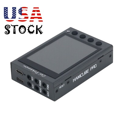 HAMCUBE PRO HAM CW Trainer Morse Code Trainer w/ 2.8'' Screen US stock