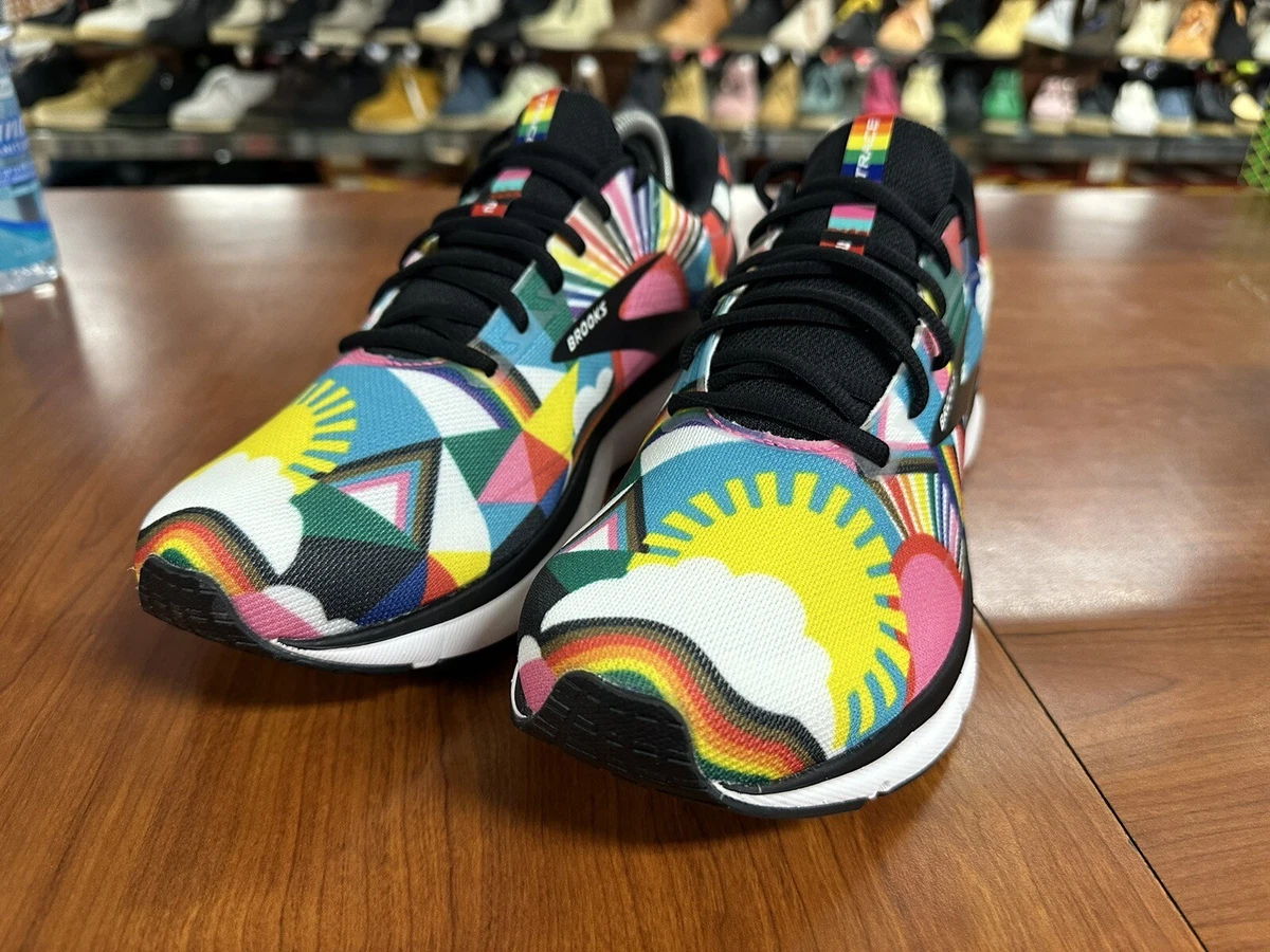 Brooks multicolor hotsell running shoes