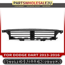 Active Grille Shutter w/o Actuator Assembly for Dodge Dart 2013-2016 68302653AB