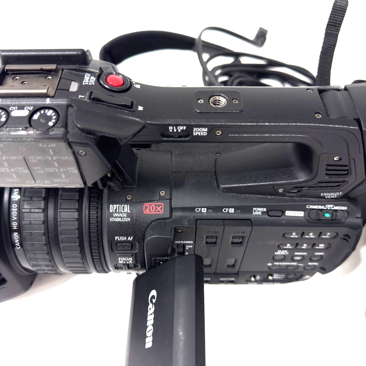 Canon XF205 HD Camcorder with BP-950G Battery and CG-940 Charger