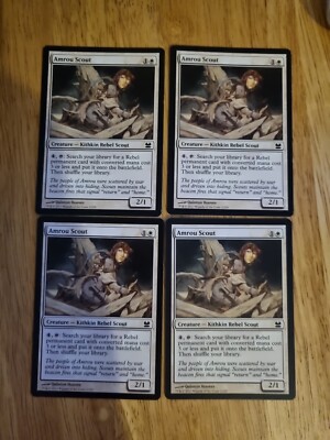 MTG - 4x Amrou Scout - Modern Masters