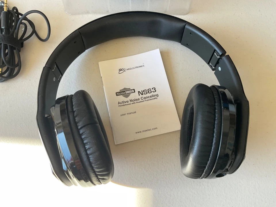 Auriculares con cancelación activa de ruido MEEelectronics NoiseSHIELD HP-NS63 Foto 2 de 4