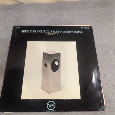 Shelly Manne Bill Evans Empathy Vinyl LP Verve V6-8497 Stereo Jazz 