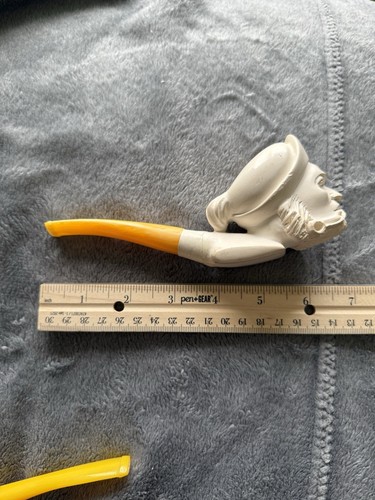 Vintage Meerschaum Pirate Sultan Turkish Pipe Unused And Rare ( REPAIRED) - Picture 2 of 8