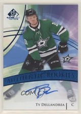 2020 Upper Deck SP Game Used Authentic Rookies Blue Ty Dellandrea #183 Auto au7