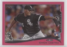 2014 Topps Pink /50 Simon Castro #592 Rookie RC