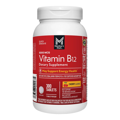 #ad #ad Vitamin B12 5000 mcg 300 count — Cherry Flavored Superior Absorption $18.40