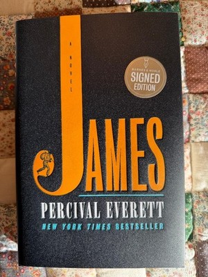 Percival Everett Hand Signed 1st Edition Hardback Book James A Novel NEW