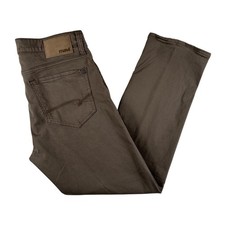 Mavi Zach Jeans Mens 31x28 Brown Regular Straight Stretch Denim Pants Casual