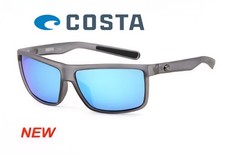 NEW IN BOX Costa Rinconcito 580p Polarized Sunglasses Gradient Blue/Silver 