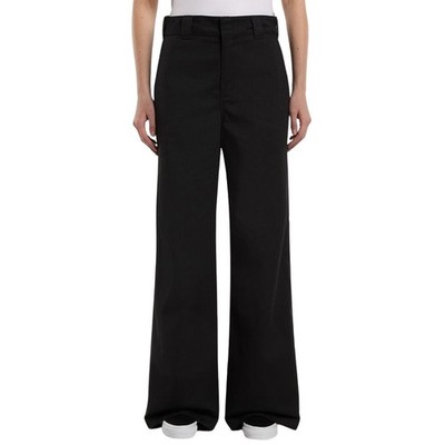 DICKIES WIDE LEG W PANTS BLACK