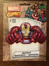 Marvel Comics Iron Man Avengers Appliqué Patch Iron On NEW C&D Visionary 4”x 2”