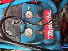 Nice Air Compressor Ready To Work Two Hose Hook Up Makita