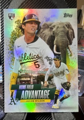 2025 Topps Series 2- Home Field Advantage Jacob Wilson #HA22 - SSP Case Hit