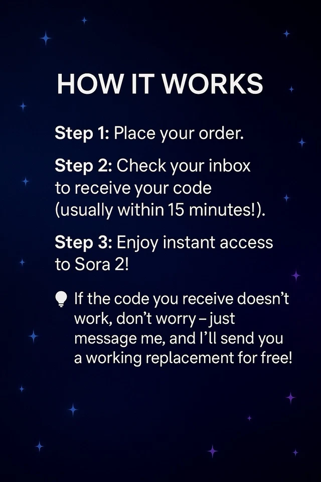 OpenAI Sora2 Invite Code - FAST DELIVERY - BEST PRICE! - - Bild 2 von 4