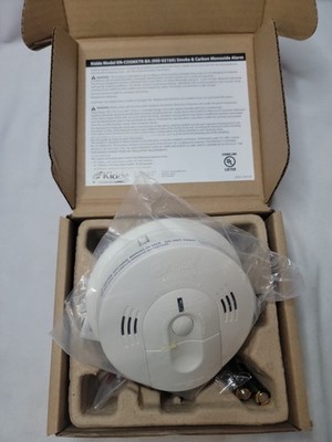 Kidde Intelligent Smoke & Carbon Monoxide Detector, Battery Powered, Combination
