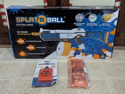Splat R Ball Water Bead Blaster SRB1200 Fully Automatic w/ Accessories ...