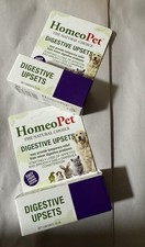 TWO HomeoPet Digestive Upsets for Dogs Cats Other Pets