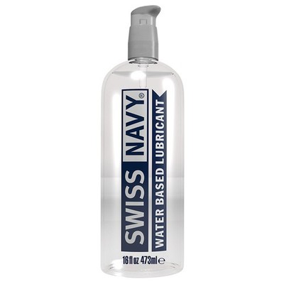 Swiss Navy Water Based Premium Lubricant 16oz - Made in the USA