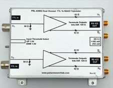 Pulse Research Lab PRL-420RS Duel Channel TTL to RS422 Translator FREE SHIPPING