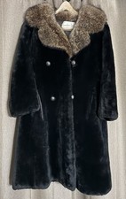 Vintage Silver Fox Fur Coat, Beautiful
