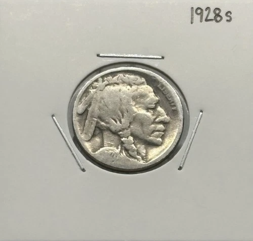 1928 S Buffalo Nickel, Very Nice, Excellent Condition, Very Low Mintage! 🔥