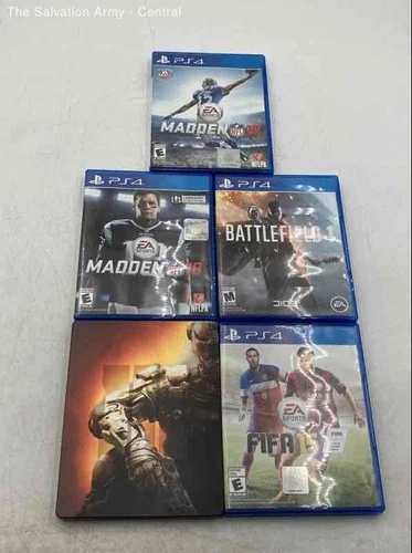 Sony PlayStation 4 Call Of Duty: Black Ops III And More Games Lot Of 5