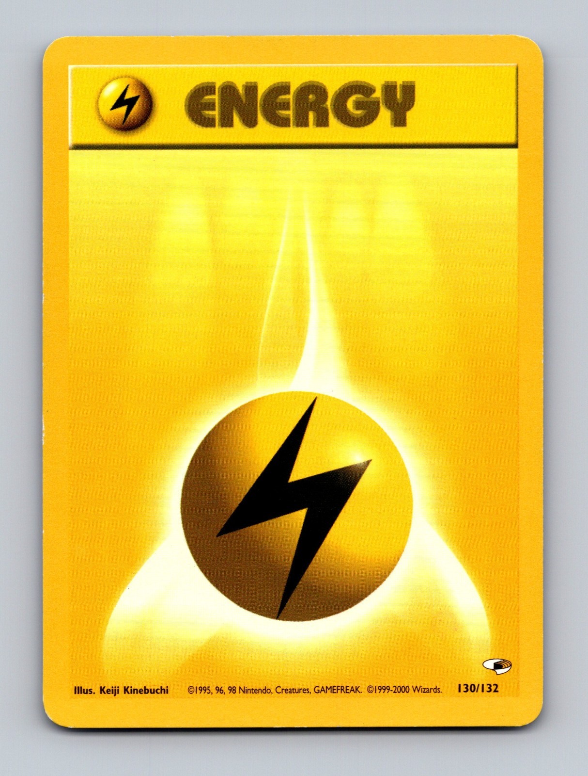 Gym Heroes Pokémon TCG Lightning Energy 130/132