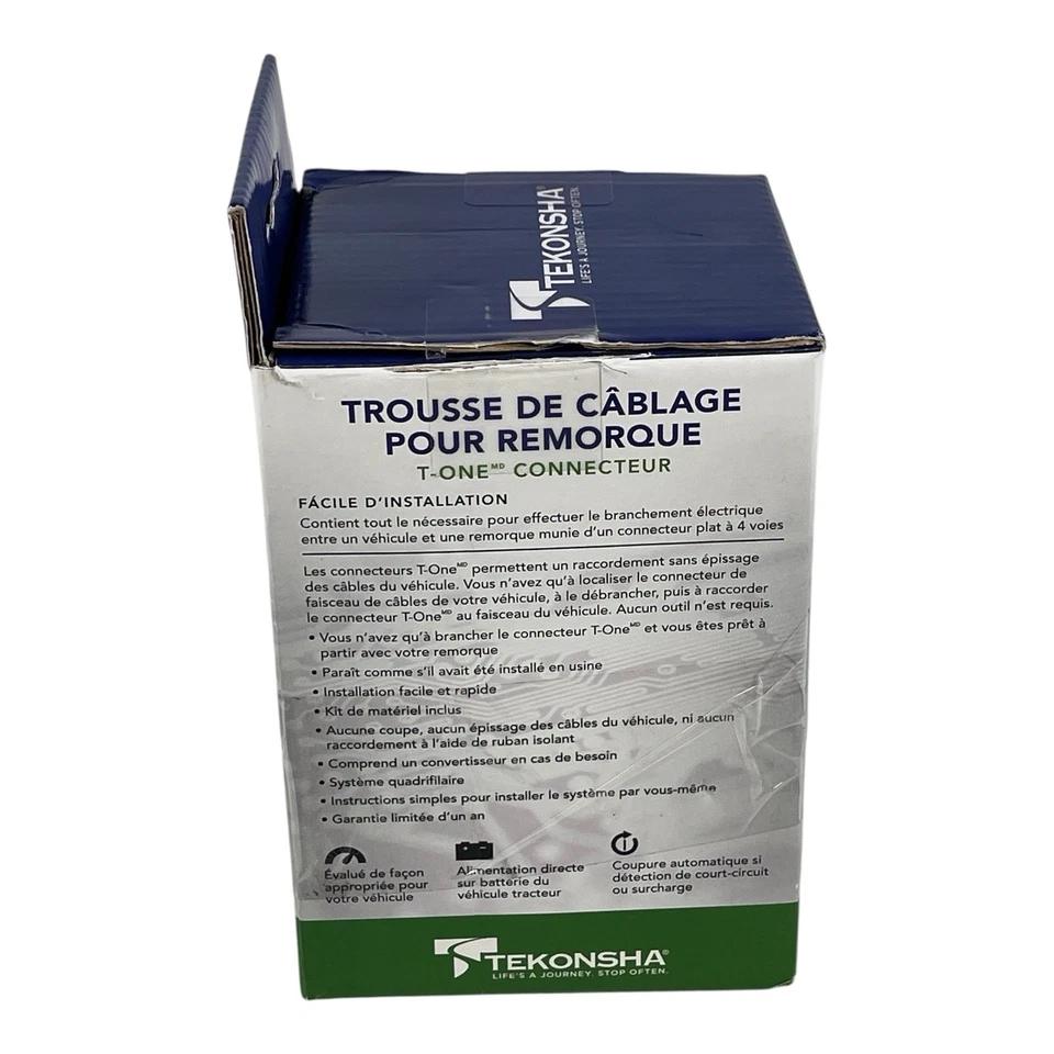 Trailer Wiring Harness Kit For 95-03 Dakota 95-02 Dodge Ram 1500 2500 3500 4000 Foto 4 de 4