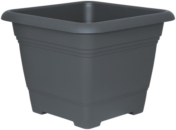 Geli Schale Nora Ø 58 Cm Anthrazit Pflanzschale Blumentopf Rund 27L-image