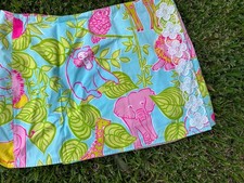 Lilly Pulitzer Wrap Skirt Crabs And Lions 12