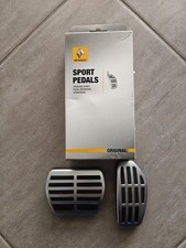 KIT COPRI PEDALI  PEDALIERA IN ALLUMINIO ORIGINALI RENAULT DACIA CAMBIO Aut.