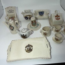 Collectable  Crest Ware Crested China Collection 12 items to include Goss items