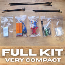 Ultimate Geocaching Kit - Pro Starter Bundle - Waterproof Pouch - 51pc