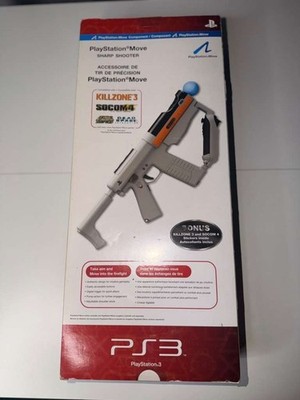 Sony PlayStation Move Sharp Shooter PS3 CECHYA-ZRA1 Light Gun w/Box Killzone