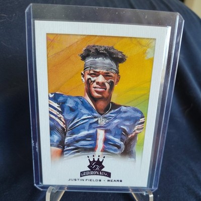 2021 Chronicles Donruss Gridiron Kings Justin Fields Rookie Card RC /49