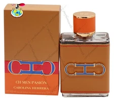 CH  Passion Men By Carolina Herrera 3.3/3.4oz. Edp Spray For Men New In Box