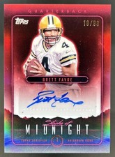 2024 Topps Midnight Brett Favre Stroke of Auto Twilight #/99 Packers