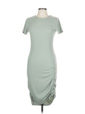 Minkpink Women Green Casual Dress L