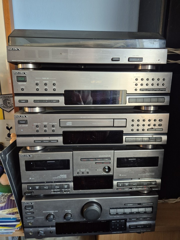 Sony LBT-D607 Hi-Fi Stereo Stack System With Speakers & Manual | eBay UK