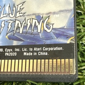 Blue Lightning Atari Lynx Complete With Manual And Box