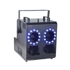 ✅900W LED RGB Smoke Bubble Machine DMX512 Stage Fog Effect for DJ Party Wedding
