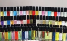 Assorted Body Oils - 100% Pure Uncut Fragrances - 1/3 Oz Roller (Scents A-K)