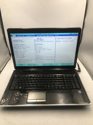 HP PAVILION DV7 3173NR - BOOTS TO BIOS - AMD TURION II - 6GB RAM - READ DESC -BB