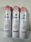 Dove Advanced Care Antiperspirant Dry Spray - 3.8 oz - Beauty Finish Lot Of 3